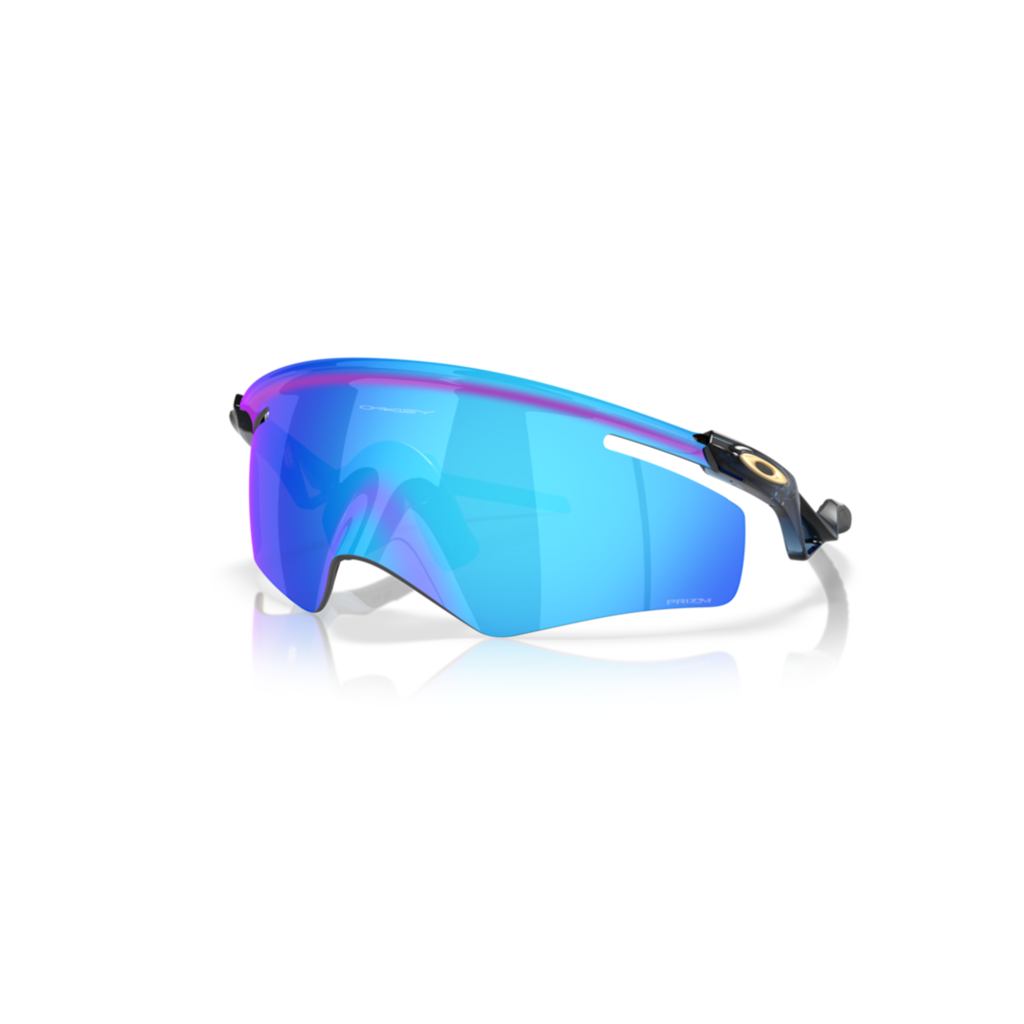 Oakley QNTM Kato Sunglasses - Transparent Stonewash (Prizm Sapphire Lens)