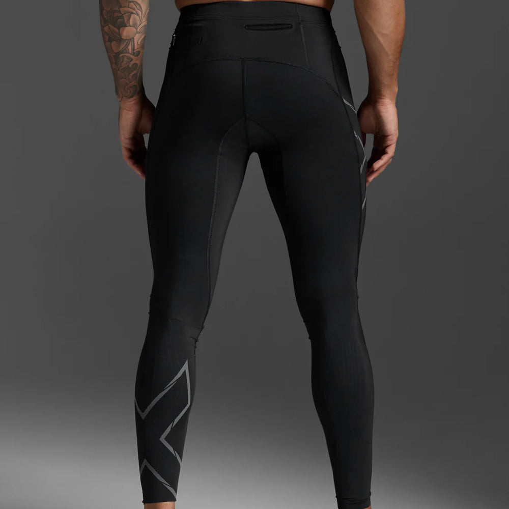 2XU Light Speed Compression Tights - Black/ Black Reflective