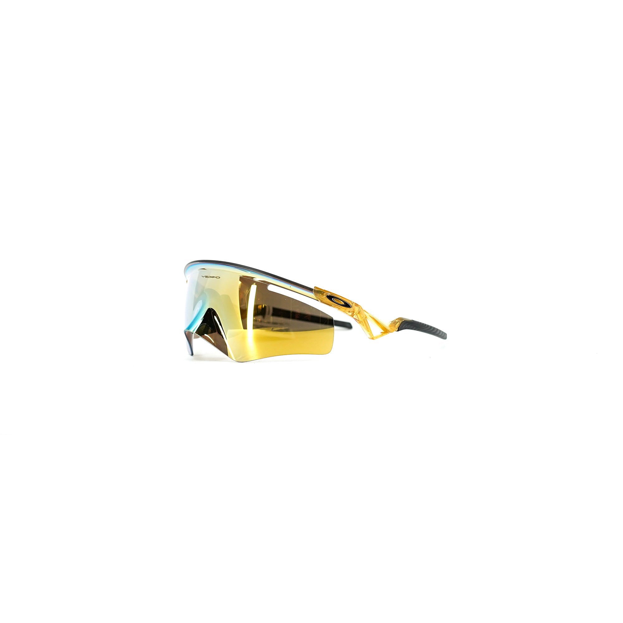 Oakley QNTM Kato Sunglasses - Transparent Light Curry (Prizm 24k Lens)