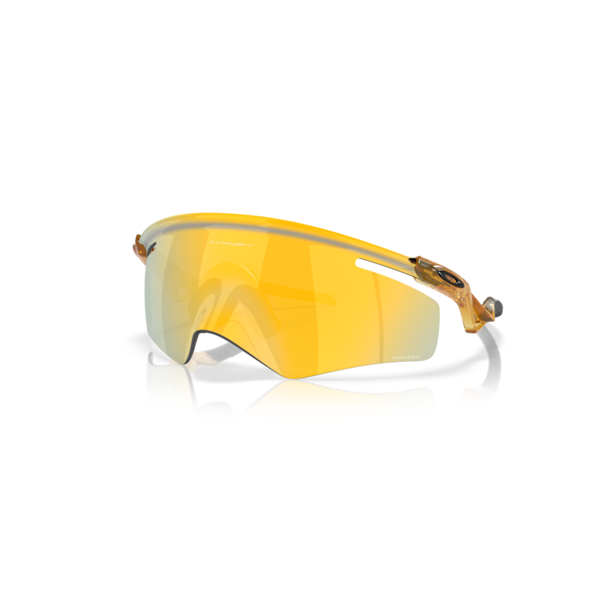 Oakley QNTM Kato Sunglasses - Transparent Light Curry (Prizm 24k Lens)