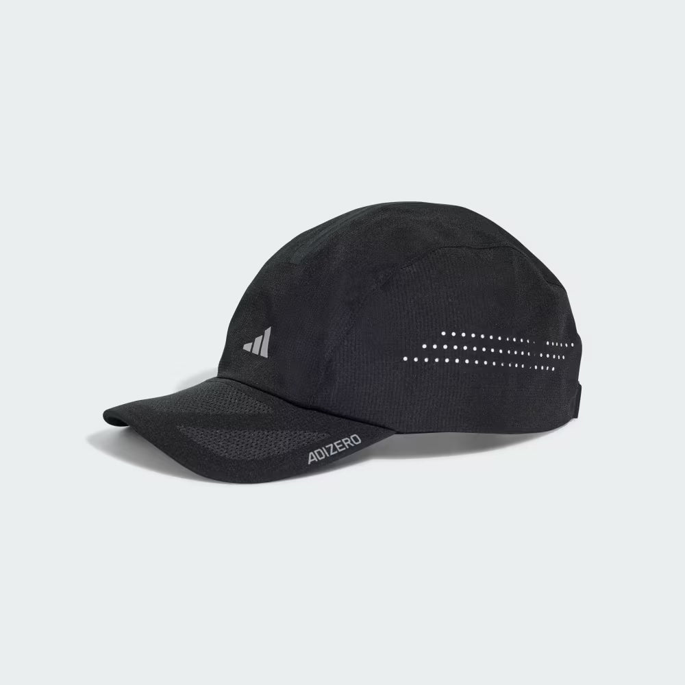 Adidas Adizero Lightweight Climacool Cap - Black/Reflective Silver