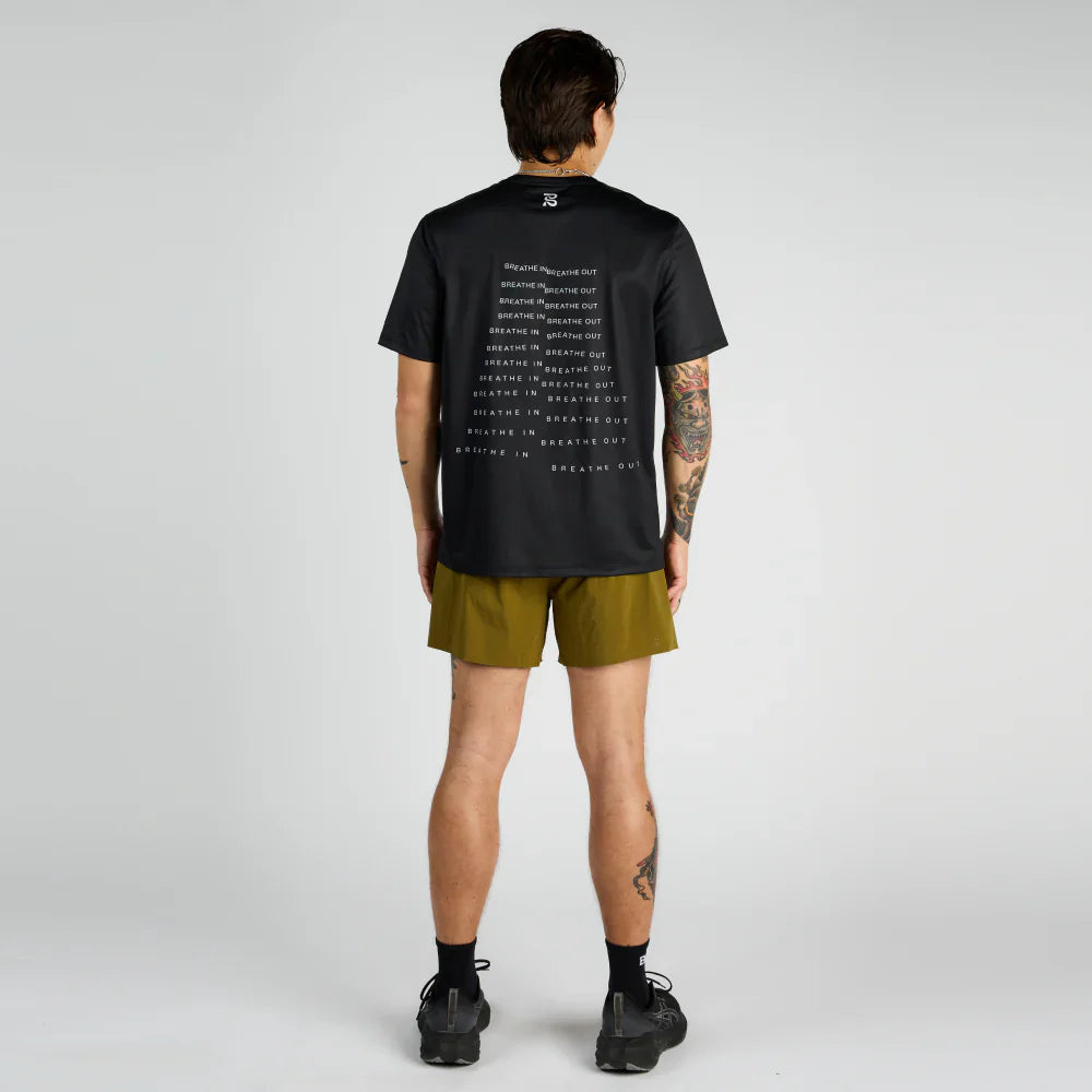 Bandit Drift "Breathe Out" Performance Tee - Black