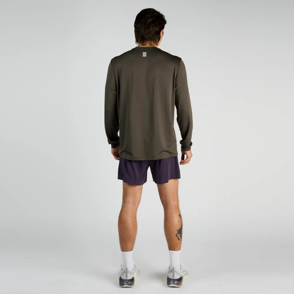 Bandit Micromesh Long Sleeve Tee - Olive