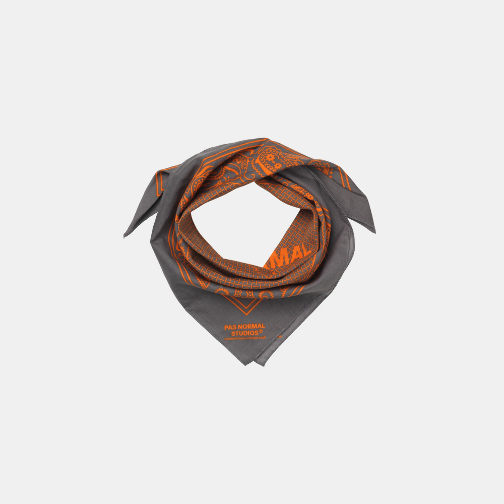 Pas Normal Studios Off-Race Bandana - Fossil Grey/Bronze