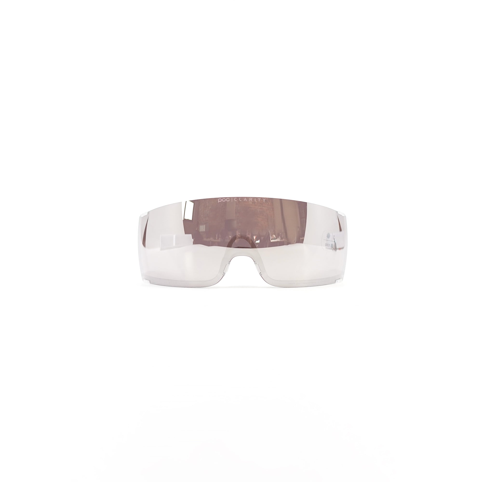 POC Propel Sunglasses - Grey Translucent (Violet Silver Mirror Lens)