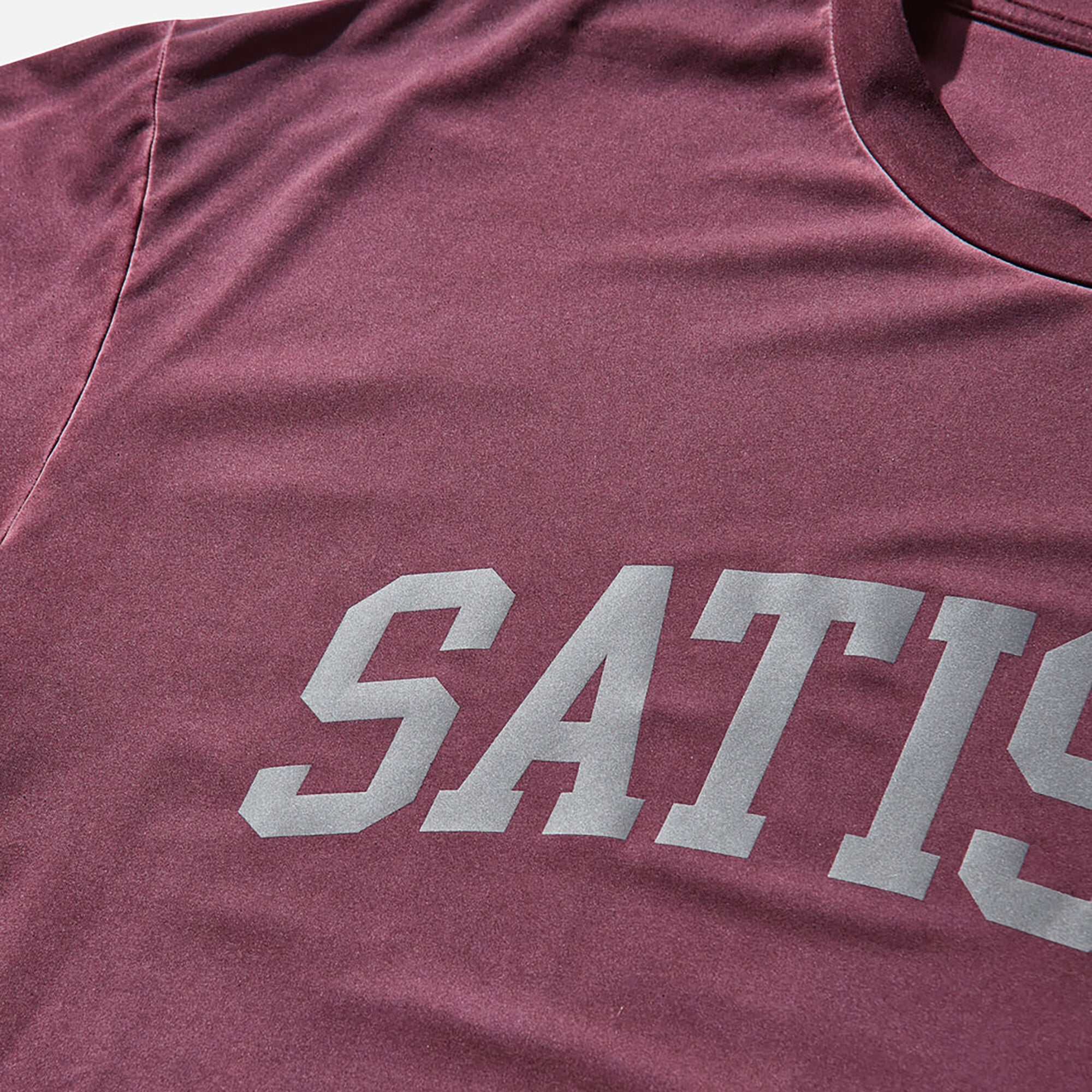 Satisfy AuraLite™ T-Shirt - Pigment Burgundy