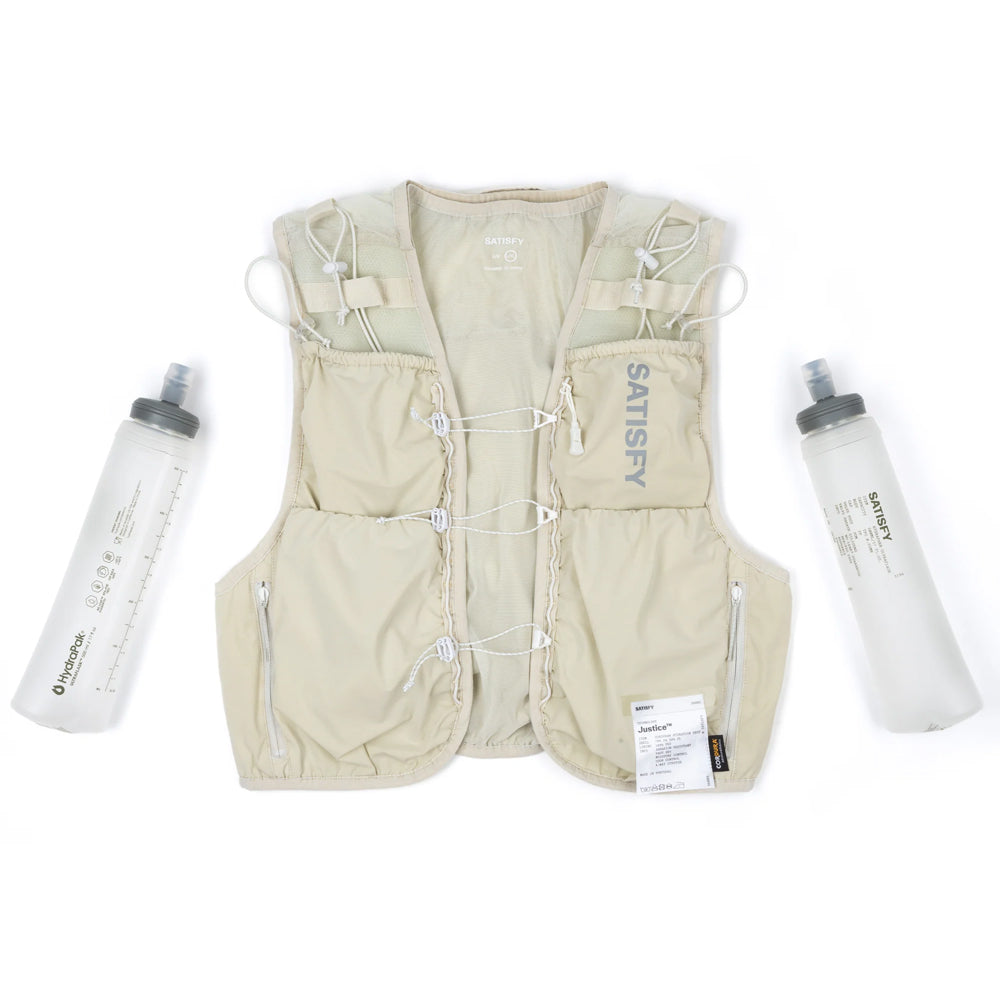 Satisfy Justice Cordura 5L Hydration Vest - Mineral Off-White