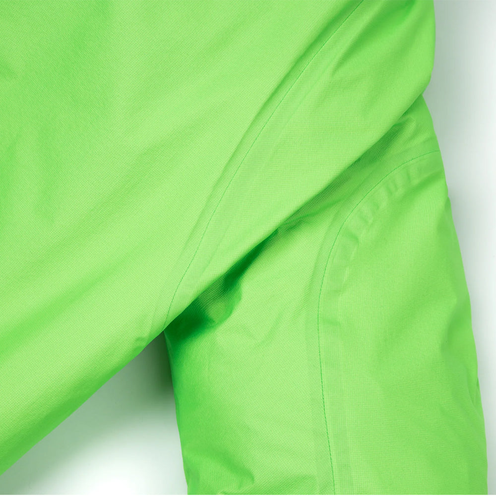 Satisfy Pertex® 3L Fly Rain Jacket - Neon Green