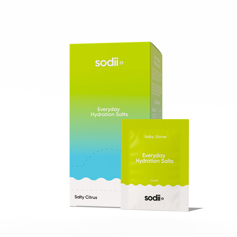 Sodii Everyday Hydration Salts Sachet - Salty Citrus